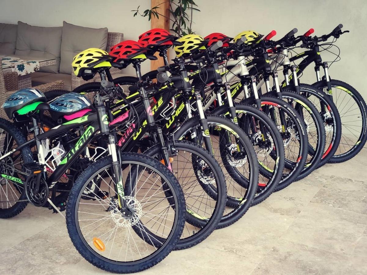 Horace Guesthouse Pool & Hot Tub & Bikes & River Dejani Bagian luar foto